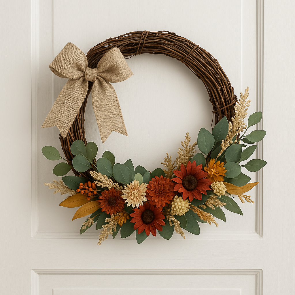 🍁 Rustic Fall Wreath